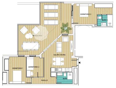 3 bedroom apartment, Kentia, Adeje, photo 5 of 5